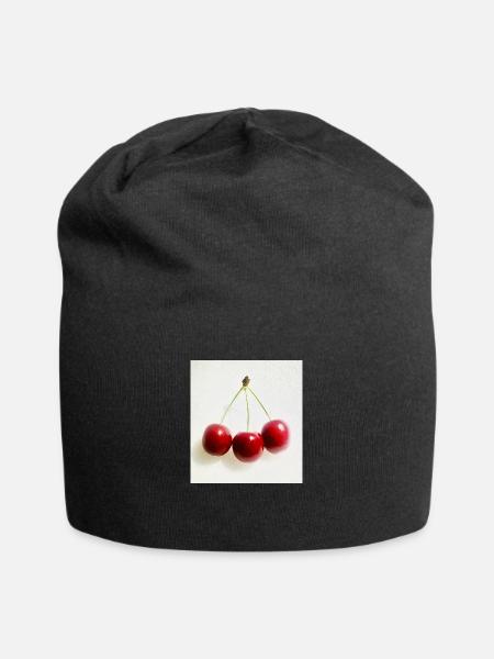 Cerise - Bonnet en jersey - noir