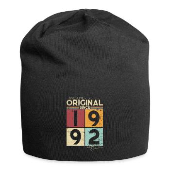 Original 1992 vintage birthday gift - Jersey Beanie - black - Front
