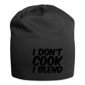 I Don't Cook I Blend - Jersey Beanie - black - Front