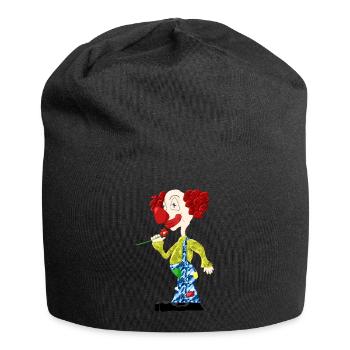 Clown - Jersey-Beanie - Schwarz - Vorne
