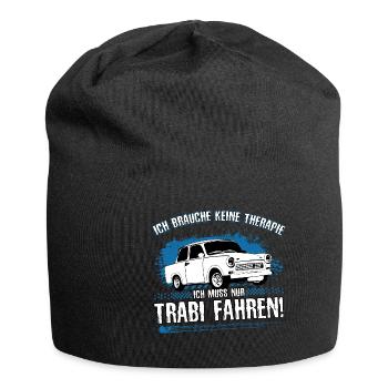 Trabi Trabbi  cadeau de véhicule DDR en carton - Bonnet en jersey - noir - Devant