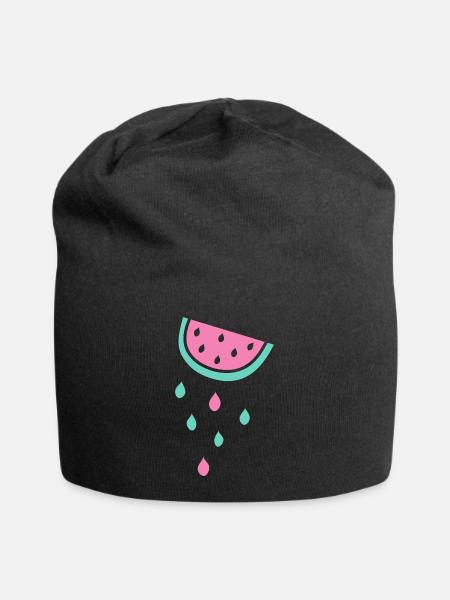 TROPFENDE MELONE - Jersey-Beanie - Schwarz