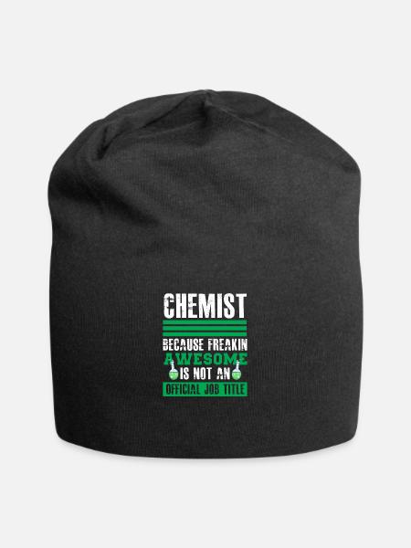 Chemiker - Jersey-Beanie - Schwarz