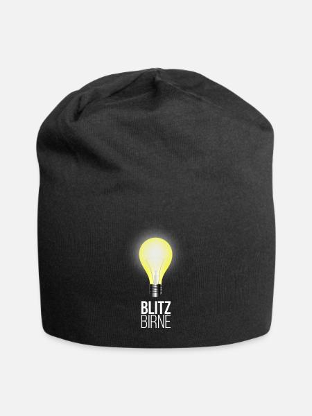 Ampoules - Bonnet en jersey - noir
