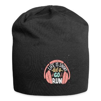 Course - Bonnet en jersey - noir - Devant
