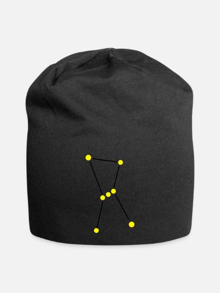 Star constellation Orion - Bonnet en jersey - noir