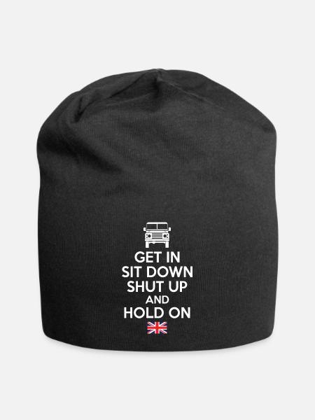 Hold On Landy - Jersey Beanie - black