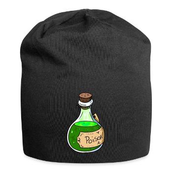 Poison Bottle - Jersey Beanie - black - Front