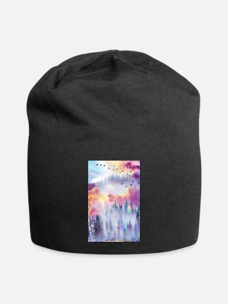 Fantasy Land - Jersey Beanie - black