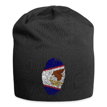 American - Jersey Beanie - black - Front