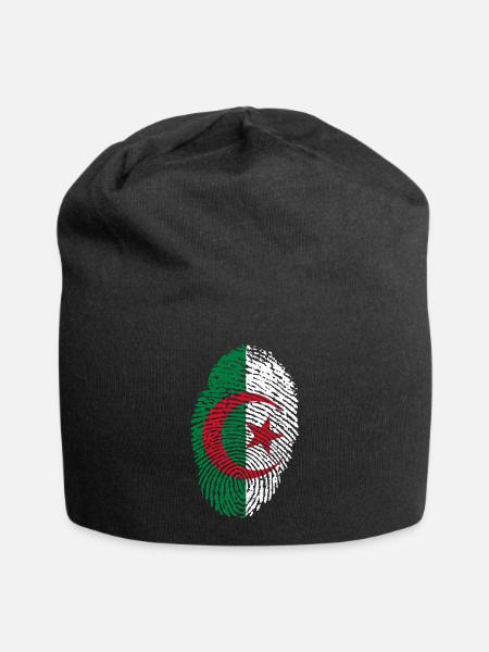 Algeria - Jersey Beanie - black