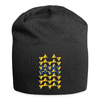Top-Mann Leeds - Jersey-Beanie - Schwarz - Vorne