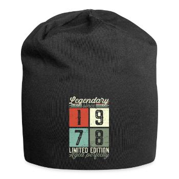 Légendaire depuis 1978 44ème anniversaire cadeau - Bonnet en jersey - noir - Devant