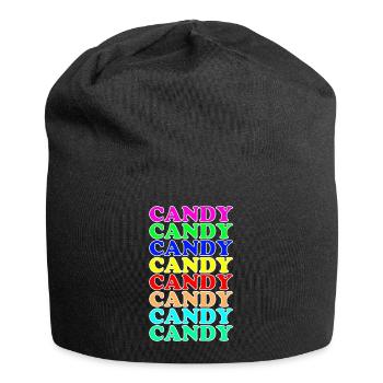 Bonbon - Bonnet en jersey - noir - Devant