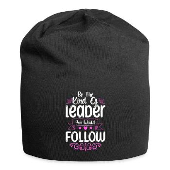 Boss Büro Firma Angestellter - Jersey-Beanie - Schwarz - Vorne