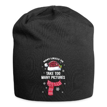 Cadeaux de Noël Noël - Bonnet en jersey - noir - Devant