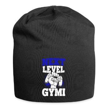 Neue Schule Bye Bye Grundschule next Level Gamecon - Jersey-Beanie - Schwarz - Vorne