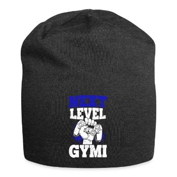 Neue Schule Bye Bye Grundschule next Level Gamecon - Jersey-Beanie - Anthrazit - Vorne