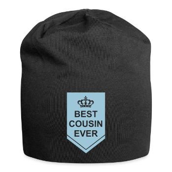 best cousin ever Zitat - Jersey-Beanie - Schwarz - Vorne