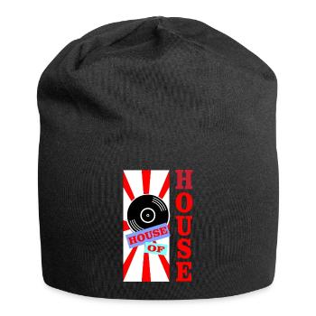 HOUSE OF HOUSE - Bonnet en jersey - noir - Devant