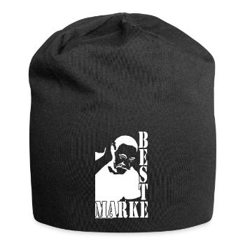 best brand man - Jersey Beanie - black - Front