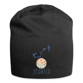La constellation du Scorpion - Bonnet en jersey - noir - Devant