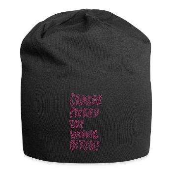 Picked the wrong - Jersey-Beanie - Schwarz - Vorne