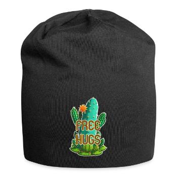 Câlins gratuits - Câlins pour Umme - Cactus - Bonnet en jersey - noir - Devant