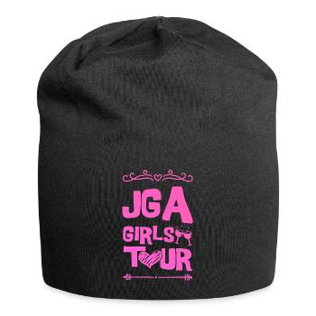 Jga Junggesellinnen Party - Jersey-Beanie - Schwarz - Vorne