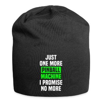 Pinball machine saying funny pinball collector - Jersey Beanie - black - Front