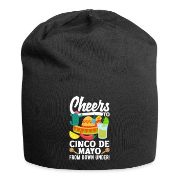 Cheers to Cinco de Mayo from Down Under - Jersey-Beanie - Schwarz - Vorne