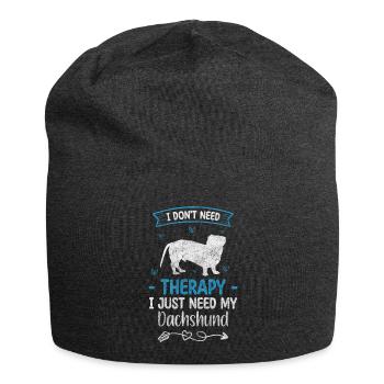 Dachshund, Dog Owner, Hunting Dog - Jersey Beanie - charcoal grey - Front
