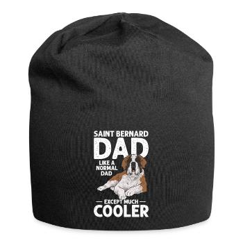 St. Bernard St. Bernard Dog Dog - Jersey Beanie - black - Front