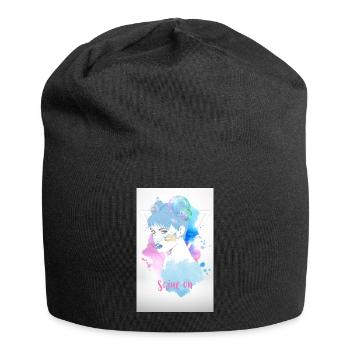 Révolutionnez votre monde - Bonnet en jersey - noir - Devant