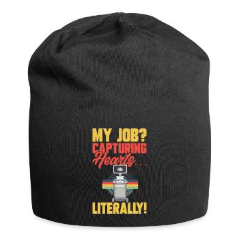 Kardiologe Medizinische Sonographie Ultraschall - Jersey-Beanie - Schwarz - Vorne