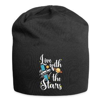Universe Planets Solar System Science - Jersey Beanie - black - Front