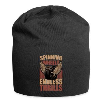 Sp. WHEELS ENDLESS THRILLS - Jersey-Beanie - Schwarz - Vorne