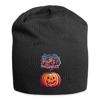 Halloween - Bonnet en jersey - noir - Devant