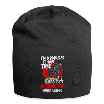 Japan Manga - Jersey Beanie - black - Front