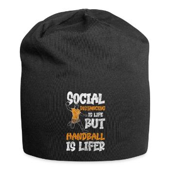 Sport SIeger Wettkampf Torwart - Jersey-Beanie - Schwarz - Vorne