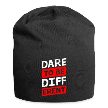 différents, surtout individuels, différents - Bonnet en jersey - noir - Devant