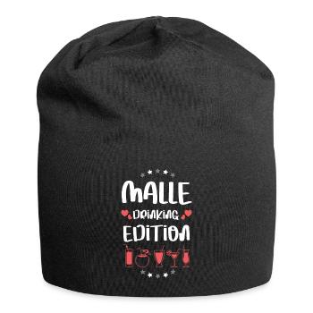 Malle Drinking Team - Jersey Beanie - black - Front