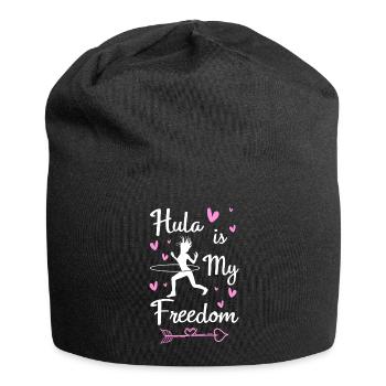 Hooping Fitness Motivation - Jersey Beanie - black - Front