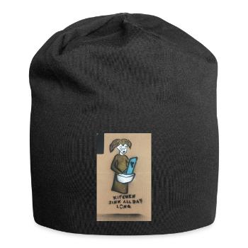 Kitchen Sink All Day Long - Jersey-Beanie - Schwarz - Vorne