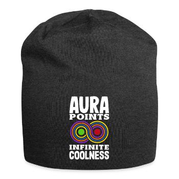 Aura Points Infini Cool Tendance Viral - Bonnet en jersey - charbon - Devant