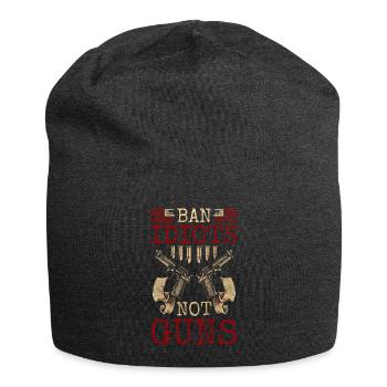 Club de tir Club de chasse au pistolet - Bonnet en jersey - charbon - Devant