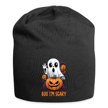 Halloween Boo I'm Scary - Jersey Beanie - black - Front
