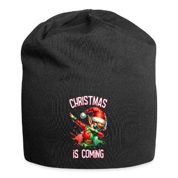 Christmas is just around the corner: Merry Christmas - Jersey Beanie - black - Front