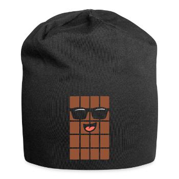 Chocolate - Jersey Beanie - black - Front