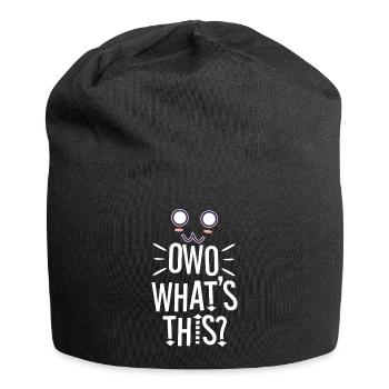 OwO What's This? - Jersey-Beanie - Schwarz - Vorne